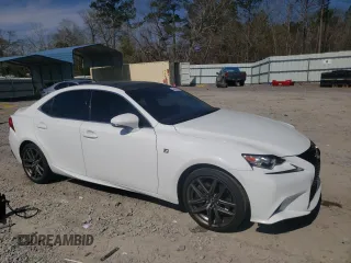 2015 Lexus IS 350 with VIN JTHBE1D21F5016083, listed as a Copart auction lot 49066975 with 70,512 mi miles and Salvage Title. Bid and sale history available at DreamBid. Image 4.