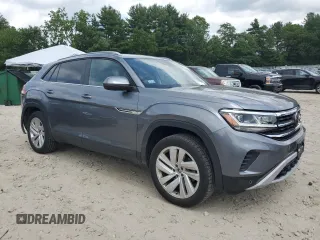 2020 Volkswagen Atlas SE with VIN 1V26C2CA7LC203051, listed as a Copart auction lot 62683655 with 57,454 mi miles and Non repairable. Bid and sale history available at DreamBid. Image 4.