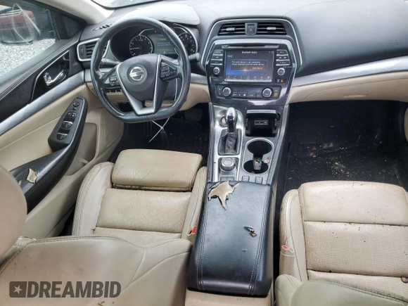 2016 Nissan Maxima SV z VIN 1N4AA6AP1GC441988, wystawiony jako Copart lot #58299485 z przebiegiem 181 431 mil mil oraz Szkoda całkowita • Salvage title. Historia ofert i sprzedaży dostępna na DreamBid. Obrazek 8.
