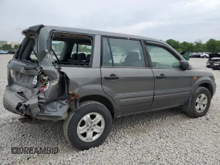 2007 Honda Pilot LX z VIN 2HKYF18197H540268, wystawiony jako Copart lot #59810015 z przebiegiem 201 916 mil mil oraz Szkoda całkowita • Salvage title. Historia ofert i sprzedaży dostępna na DreamBid. Obrazek 3.