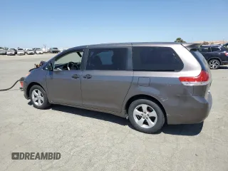 2012 Toyota Sienna с VIN 5TDZK3DC0CS190388, выставлен на аукционе Copart как лот 58564315 с пробегом 256 936 миль миль и Списание • Salvage title. История ставок и продаж доступна на DreamBid. Изображение 2.