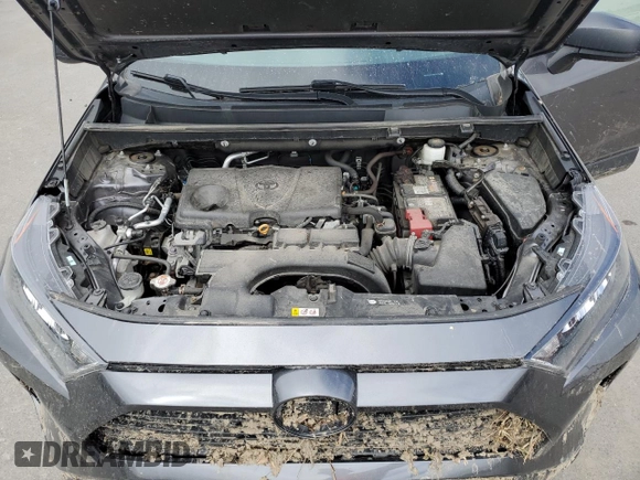 2021 Toyota RAV4 LE with VIN 2T3F1RFV6MC247024, listed as a Copart auction lot 56570715 with 49,043 mi miles and Salvage title. Bid and sale history available at DreamBid. Image 12.