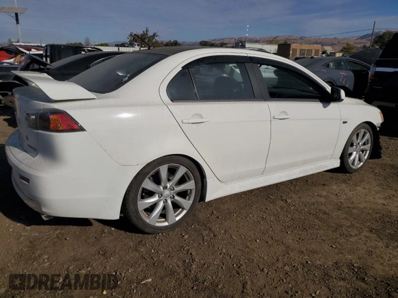 2013 Mitsubishi Lancer GT with VIN JA32U8FW6DU022279, listed as a Copart auction lot 78751474 with 139,136 mi miles and Salvage Title. Bid and sale history available at carsss.com. Image 3.