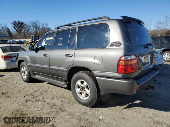 2002 Toyota Land Cruiser z VIN JTEHT05J122024015, wystawiony jako Copart lot #88706765 z przebiegiem Nie podano mil oraz Czysty tytuł • Clean title. Historia ofert i sprzedaży dostępna na DreamBid. Obrazek 2.
