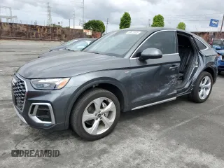 2023 Audi Q5 Sportback S line Premium Plus with VIN WA15AAFY8P2090254, listed as a Copart auction lot 54629965 with 19,330 mi miles and Salvage title. Bid and sale history available at DreamBid. Image 1.
