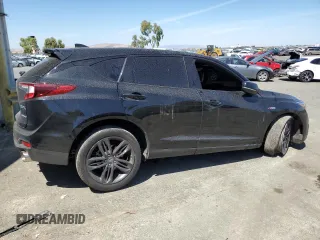 2019 Acura RDX w/A-Spec Pkg with VIN 5J8TC2H63KL014566, listed as a Copart auction lot 67669634 with Not Provided miles and Salvage Title. Bid and sale history available at carsss.com. Image 3.