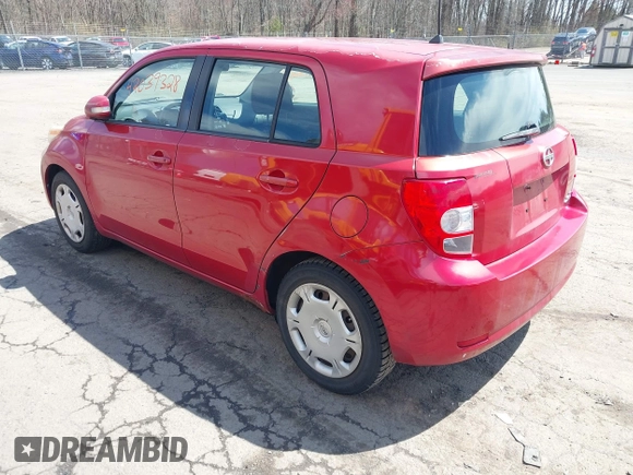2008 Scion xD with VIN JTKKU104X8J027713, listed as a IAAI auction lot 42039328 with 217,720 mi miles. Bid and sale history available at carsss.com. Image 3.