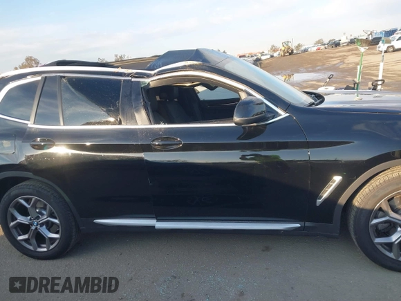 2024 BMW X3 sDrive30i with VIN WBX47DP0XRN261570, listed as a IAAI auction lot 41414992 with 15,146 mi miles and . Bid and sale history available at DreamBid. Image 13.