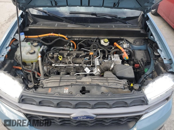 2022 Ford Maverick XL with VIN 3FTTW8E3XNRA38355, listed as a Copart auction lot 51169395 with 36,522 mi miles and Salvage Title. Bid and sale history available at DreamBid. Image 11.