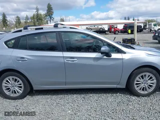 2017 Subaru Impreza Premium with VIN 4S3GTAB67H3753287, listed as a IAAI auction lot 42075877 with 55,247 mi miles. Bid and sale history available at carsss.com. Image 14.
