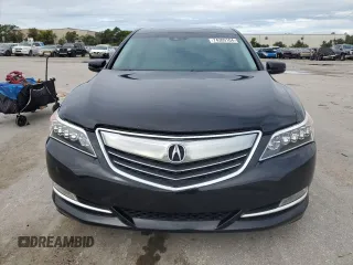 2016 Acura RLX Tech Pkg with VIN JH4KC1F57GC000481, listed as a Copart auction lot 74309104 with 104,728 mi miles and Salvage Title. Bid and sale history available at carsss.com. Image 5.