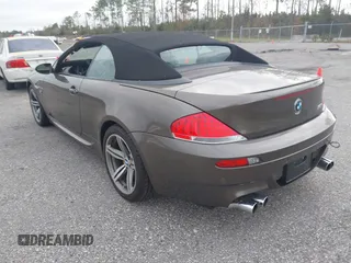 2007 BMW 6 Series M6 with VIN WBSEK93537CY78910, listed as a IAAI auction lot 41177406 with 51,140 mi miles. Bid and sale history available at carsss.com. Image 3.