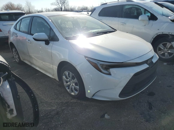 2024 Toyota Corolla Hybrid LE with VIN JTDBCMFE0RJ025370, listed as a Copart auction lot 52012245 with 18,830 mi miles and Salvage Title. Bid and sale history available at carsss.com. Image 4.