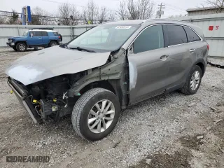 2016 Kia Sorento LX with VIN 5XYPG4A59GG183592, listed as a Copart auction lot 42480615 with 184,205 mi miles and Salvage Title. Bid and sale history available at carsss.com. Image 1.