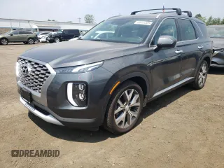 2022 Hyundai Palisade SEL with VIN KM8R3DHE9NU345142, listed as a Copart auction lot 60411305 with 43,356 mi miles and Salvage title. Bid and sale history available at DreamBid. Image 1.