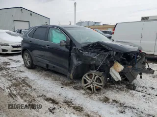 2017 Ford Edge Titanium with VIN 2FMPK4K95HBB65205, listed as a Copart auction lot 42029765 with 0 mi miles and Non Repairable. Bid and sale history available at carsss.com. Image 4.