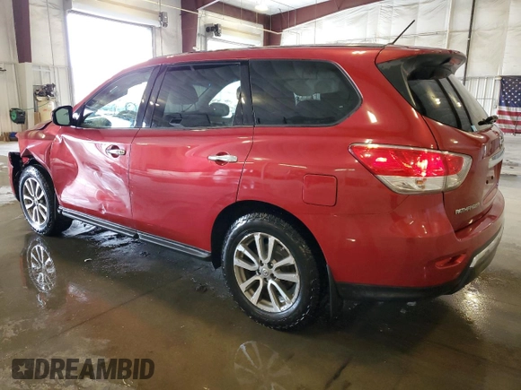 2013 Nissan Pathfinder SL with VIN 5N1AR2MM1DC679134, listed as a Copart auction lot 57031655 with 124,355 mi miles and Salvage title. Bid and sale history available at DreamBid. Image 2.