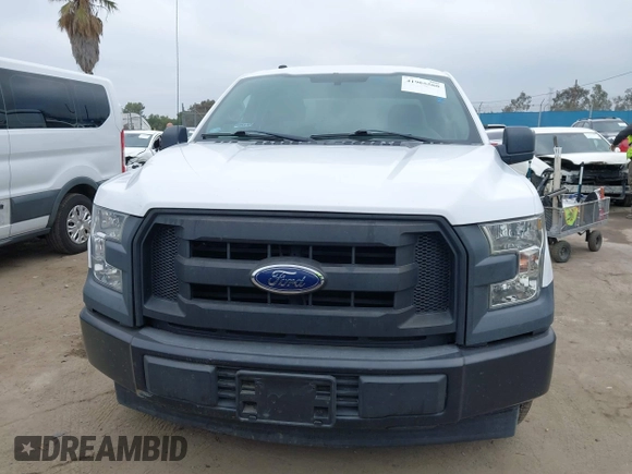 2017 Ford F-150 XL with VIN 1FTEX1C87HKE24171, listed as a IAAI auction lot 41905580 with 54,780 mi miles. Bid and sale history available at carsss.com. Image 12.