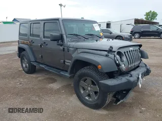 2017 Jeep Wrangler Unlimited Sport с VIN 1C4BJWDG3HL738675, выставлен на аукционе IAAI как лот 42474764 с пробегом 90 233 миль миль и . История ставок и продаж доступна на DreamBid. Изображение 1.
