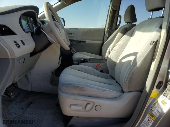 2013 Toyota Sienna LE AAS with VIN 5TDKK3DC1DS319404, listed as a Copart auction lot 51703085 with 186,364 mi miles and Salvage Title. Bid and sale history available at carsss.com. Image 7.