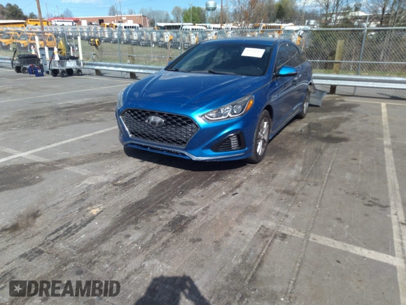 2018 Hyundai Sonata Sport with VIN 5NPE34AF4JH701183, listed as a IAAI auction lot 41901813 with 99,132 mi miles and . Bid and sale history available at carsss.com. Image 20.