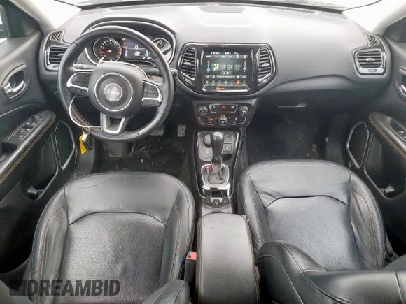 2018 Jeep Compass Limited с VIN 3C4NJDCB7JT135679, выставлен на аукционе Copart как лот 54924155 с пробегом 131 586 миль миль и Списание • Salvage title. История ставок и продаж доступна на DreamBid. Изображение 8.