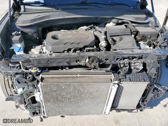 2019 Hyundai Santa Fe Limited with VIN 5NMS53AA5KH072561, listed as a Copart auction lot 47858945 with 45,323 mi miles and Salvage Title. Bid and sale history available at carsss.com. Image 12.