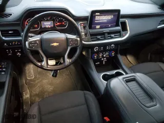 2021 Chevrolet Tahoe LS with VIN 1GNSKMKD3MR163423, listed as a Copart auction lot 84880594 with 119,407 mi miles and Salvage Title. Bid and sale history available at carsss.com. Image 8.