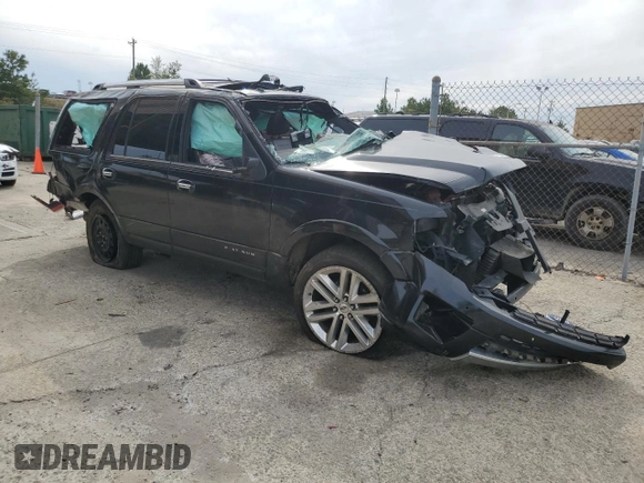2015 Ford Expedition Platinum with VIN 1FMJU1LT6FEF24846, listed as a Copart auction lot 74101614 with Not provided miles and Clean title. Bid and sale history available at DreamBid. Image 4.