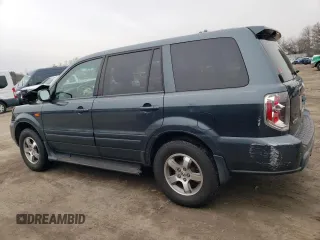 2006 Honda Pilot EX-L with VIN 5FNYF187X6B001398, listed as a Copart auction lot 44777805 with 202,226 mi miles and Clean Title. Bid and sale history available at DreamBid. Image 2.
