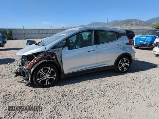 2017 Chevrolet Bolt EV Premier with VIN 1G1FX6S09H4181957, listed as a Copart auction lot 60480985 with 71,839 mi miles and Salvage title. Bid and sale history available at DreamBid. Image 1.