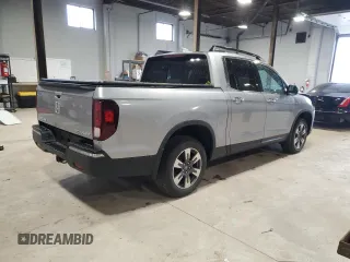 2019 Honda Ridgeline RTL-E with VIN 5FPYK3F74KB502413, listed as a Copart auction lot 55154935 with 71,711 mi miles and Salvage title. Bid and sale history available at DreamBid. Image 3.