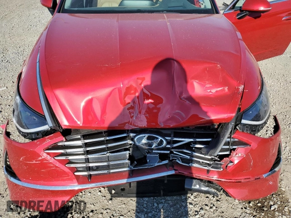 2020 Hyundai Sonata Hybrid Limited with VIN KMHL54JJ9LA015605, listed as a Copart auction lot 46945155 with 35,116 mi miles and Salvage Title. Bid and sale history available at carsss.com. Image 13.