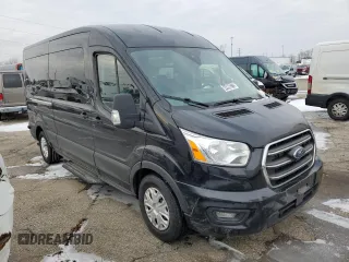 2020 Ford Transit Passenger XL with VIN 1FBAX2C86LKA40321, listed as a Copart auction lot 44990275 with 156,209 mi miles and Clean Title. Bid and sale history available at DreamBid. Image 4.