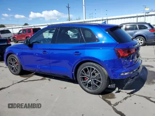 2023 Audi SQ5 Prestige with VIN WA1C4AFYXP2193299, listed as a Copart auction lot 48317484 with 2,373 mi miles and . Bid and sale history available at DreamBid. Image 2.