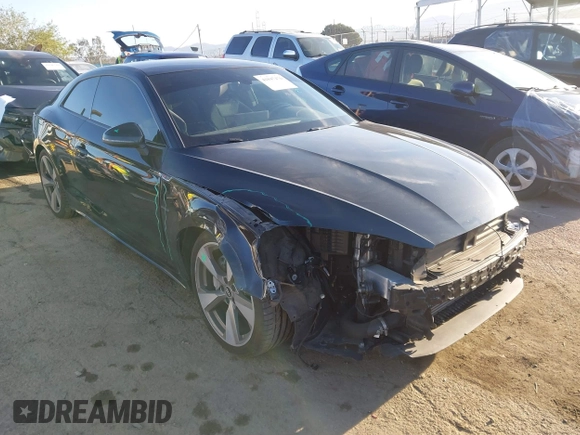 2021 Audi A5 S line Premium Plus z VIN WAUTAAF52MA037616, wystawiony jako IAAI lot #41847476 z przebiegiem 35 401 mil mil oraz . Historia ofert i sprzedaży dostępna na DreamBid. Obrazek 1.