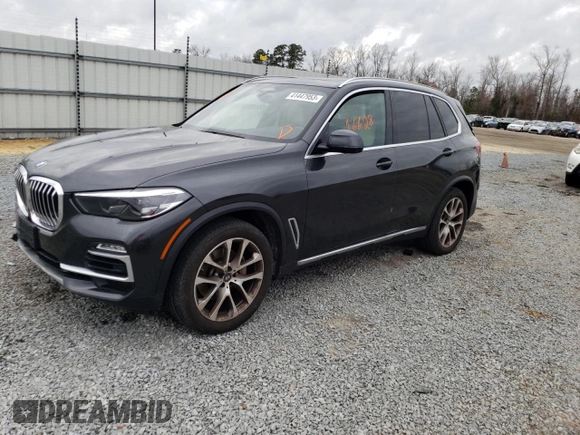 2021 BMW X5 xDrive40i with VIN 5UXCR6C0XM9G41385, listed as a Copart auction lot 41447953 with 16,628 mi miles. Bid and sale history available at carsss.com. Image 1.