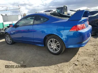 2006 Acura RSX with VIN JH4DC548X6S011847, listed as a Copart auction lot 78095204 with 132,430 mi miles and Salvage Title. Bid and sale history available at carsss.com. Image 2.