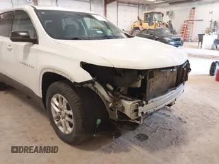 2021 Chevrolet Traverse LS with VIN 1GNERFKW8MJ166905, listed as a IAAI auction lot 42044937 with 96,542 mi miles and . Bid and sale history available at DreamBid. Image 18.