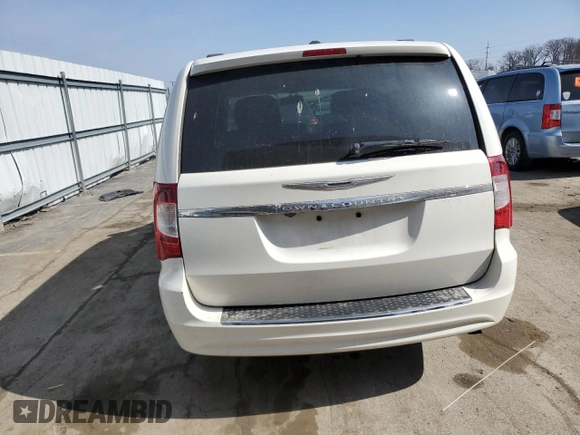 2013 Chrysler Town & Country Touring with VIN 2C4RC1BG4DR683105, listed as a Copart auction lot 48490885 with 141,845 mi miles and Salvage Title. Bid and sale history available at DreamBid. Image 6.