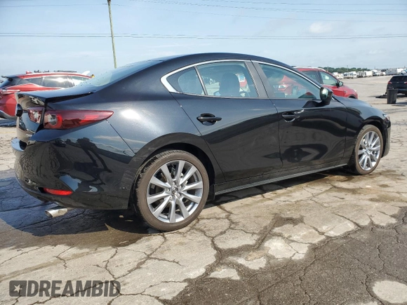 2023 Mazda 3 S Carbon Edition with VIN 3MZBPACM0PM374413, listed as a Copart auction lot 63022915 with 10,182 mi miles and Salvage title. Bid and sale history available at DreamBid. Image 3.