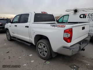 2014 Toyota Tundra 4WD Truck Platinum with VIN 5TFAW5F18EX338597, listed as a Copart auction lot 82150504 with 42,654 mi miles and Salvage Title. Bid and sale history available at carsss.com. Image 2.