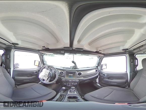 2023 Jeep Gladiator Overland z VIN 1C6HJTFG0PL514615, wystawiony jako Copart lot #48466965 z przebiegiem 32 427 mil mil oraz Czysty tytuł • Clean title. Historia ofert i sprzedaży dostępna na DreamBid. Obrazek 13.