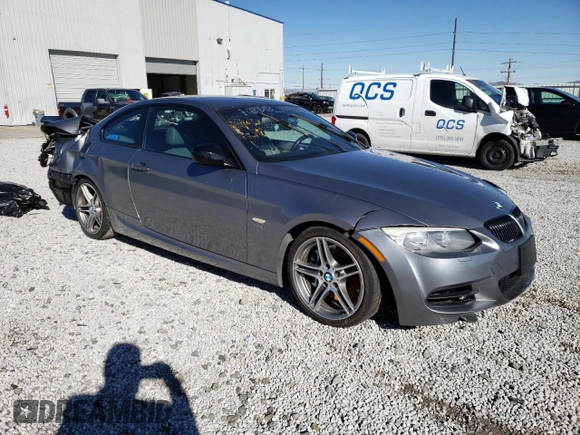 2011 BMW 3 Series 335is with VIN WBAKG1C59BE618678, listed as a Copart auction lot 44433155 with Not provided miles and Salvage title. Bid and sale history available at DreamBid. Image 4.