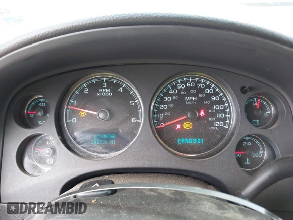 2008 Chevrolet Tahoe 2LT with VIN 1GNFK13058R248720, listed as a IAAI auction lot 42752215 with 245,050 mi miles and . Bid and sale history available at DreamBid. Image 7.