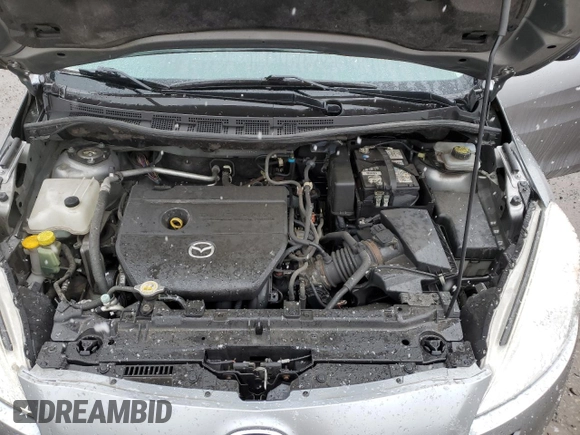 2014 Mazda 5 Touring with VIN JM1CW2CL3E0165593, listed as a Copart auction lot 53867365 with 250,927 mi miles and Salvage Title. Bid and sale history available at carsss.com. Image 12.