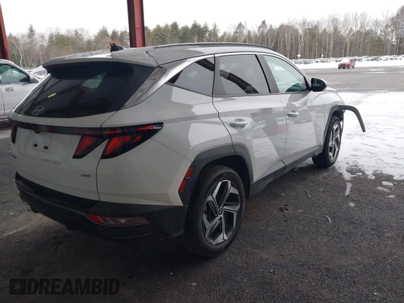 2024 Hyundai Tucson SEL with VIN 5NMJBCDE2RH424685, listed as a IAAI auction lot 41524218 with 10,481 mi miles and . Bid and sale history available at DreamBid. Image 4.