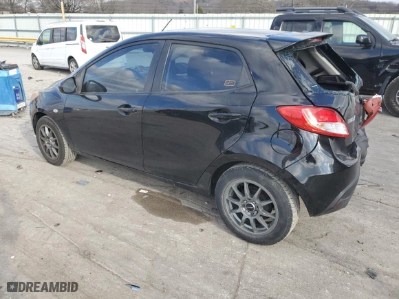 2012 Mazda Mazda2 Touring with VIN JM1DE1LY2C0135317, listed as a Copart auction lot 89382995 with 158,547 mi miles and Salvage Title. Bid and sale history available at carsss.com. Image 2.