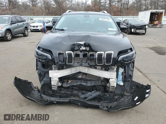 2019 Jeep Cherokee Limited with VIN 1C4PJMDX5KD421346, listed as a Copart auction lot 50021135 with 39,000 mi miles and Salvage Title. Bid and sale history available at carsss.com. Image 5.