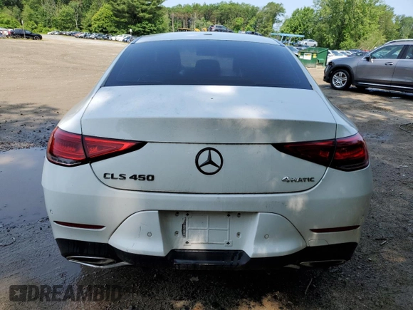 2019 Mercedes-Benz CLS 450 with VIN WDD2J5KB9KA028139, listed as a Copart auction lot 60033935 with 71,341 mi miles and Clean title. Bid and sale history available at DreamBid. Image 6.
